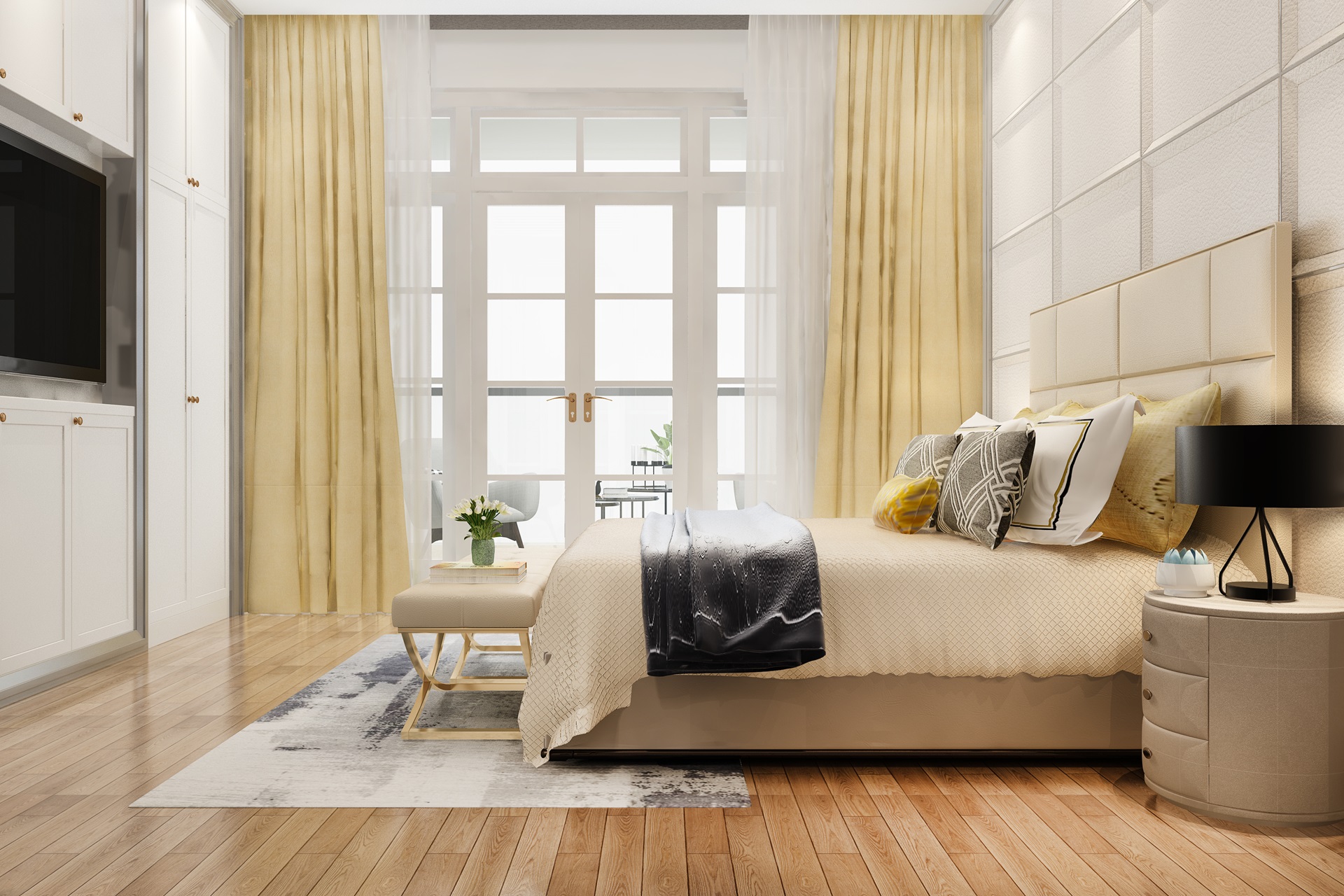 Al Abadela Furniture Curtain fix and making